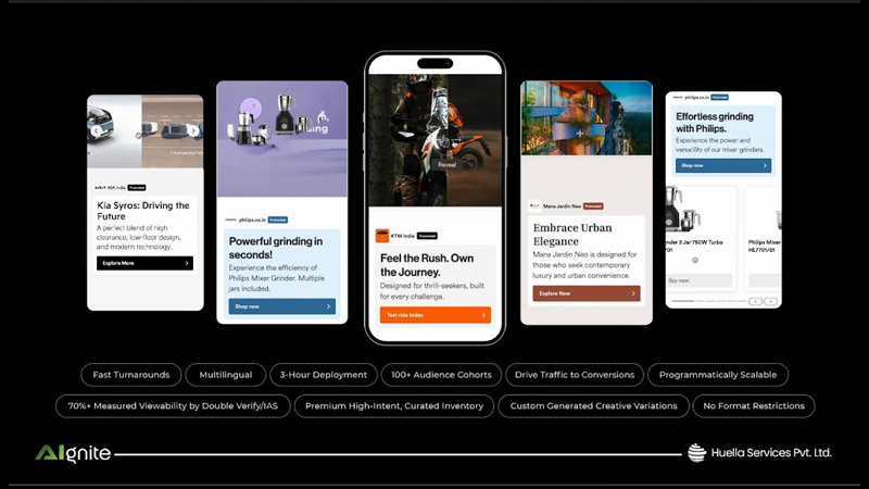 Huella sets the open web on fire with AIgnite