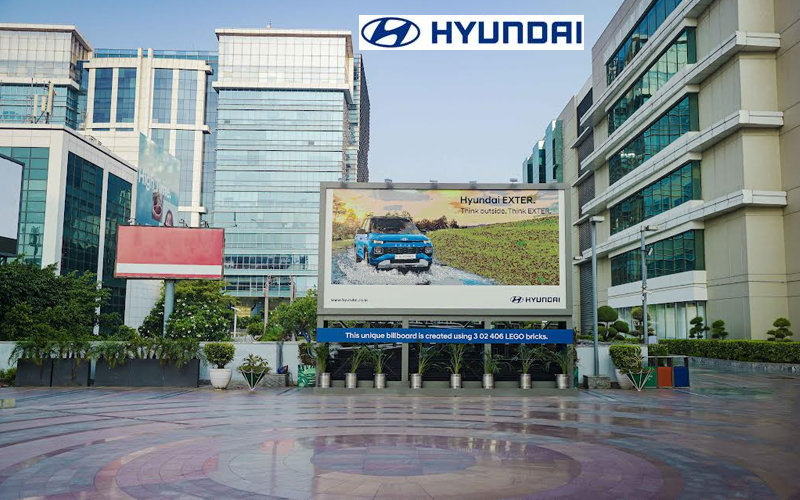 Hyundai creates India’s largest outdoor Lego installation for EXTER