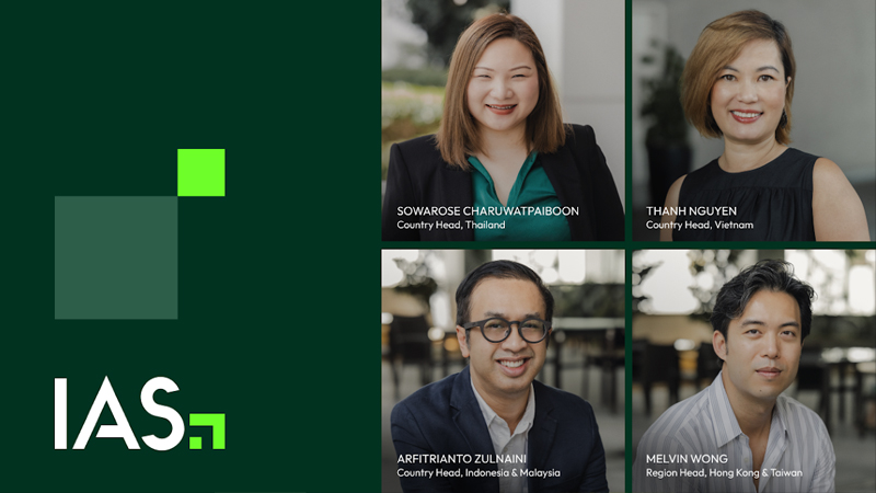 IAS accelerates APAC expansion with multiple market launches & senior appointments