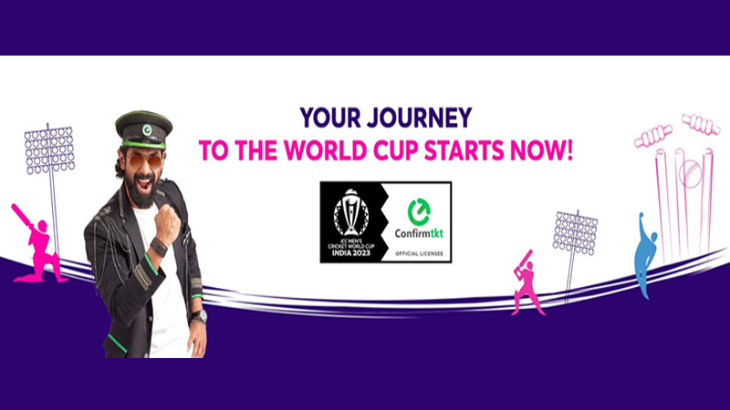 ConfirmTkt becomes the official licensee of the ICC Men’s Cricket World Cup 2023
