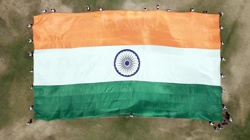 Coca-Cola India’s recycled PET flag makes Limca Book of Records history with sustainable swing