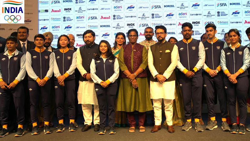 IOA unveils uniquely designed ceremonial dress and player kit for 19th Asian Games