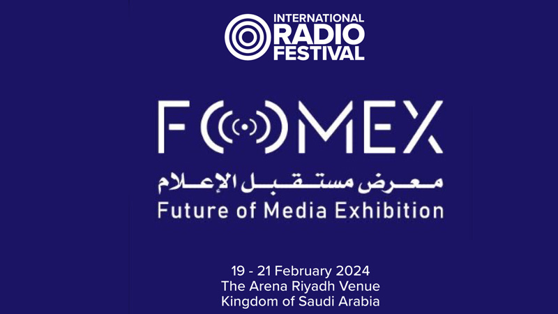 The International Radio Festival participates at FOMEX’24, Riyadh, KSA