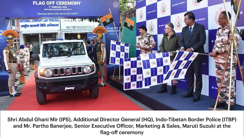 ITBP deploys 60 Maruti Suzuki Jimny SUVs for tough border terrains