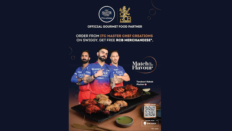 ITC Master Chef Creations is the ‘Official Gourmet Food Partner’ for RCB for second year