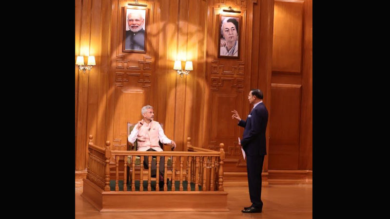 ‘India is the only country in the world which stands eye-to-eye against China’, External Affairs minister Dr. S. Jaishankar tells Rajat Sharma