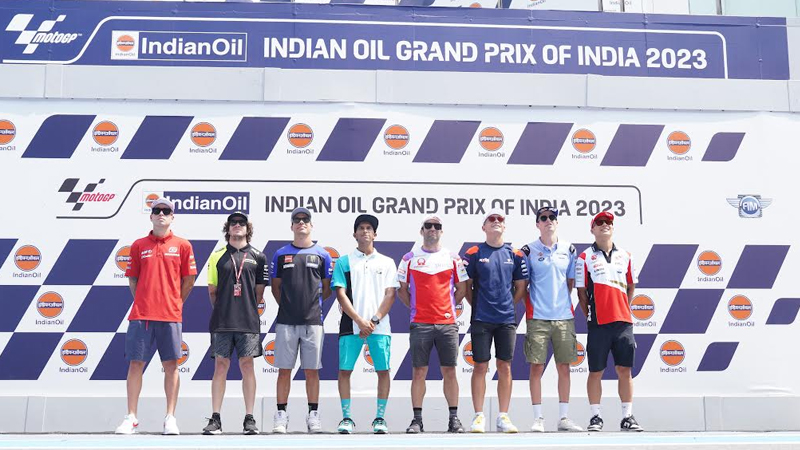 MotoGP riders experience India’s vibrant culture & cricket ahead of IndianOil Grand Prix of India