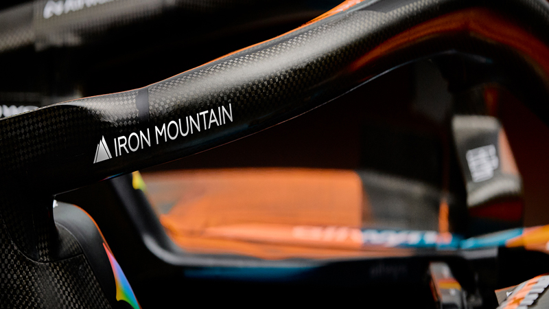 McLaren races into the past as Iron Mountain fuels digital revival