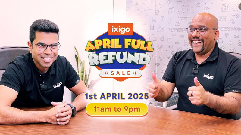 Ixigo flips the script on April Fools’ with a sky-high refund surprise
