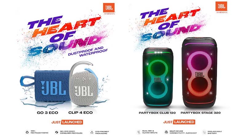 JBL’s splash of sound: Unveils Holi-ready speaker lineup