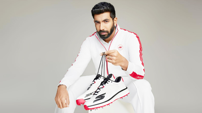 Bumrah steps into Skechers’ shoes, ready to bowl rivals over the boundary