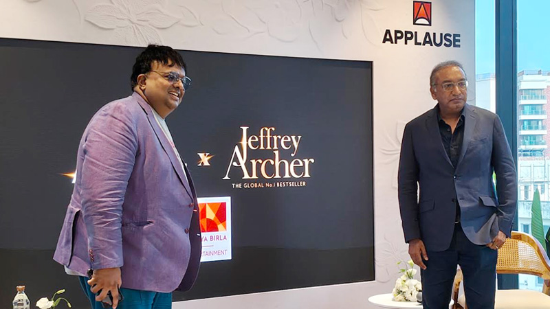 Jeffrey Archer tips his hat to India’s enduring love for great stories