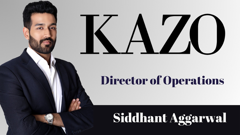 “We prioritise eco-friendly materials for sustainable fashion”: KAZO’s Siddhant Aggarwal