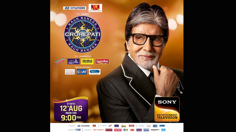 Kaun Banega Crorepati Season 16 airing on Sony Entertainment Television