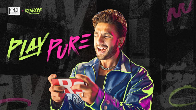 KRAFTON India announces Ranveer Singh as BGMI’s brand ambassador