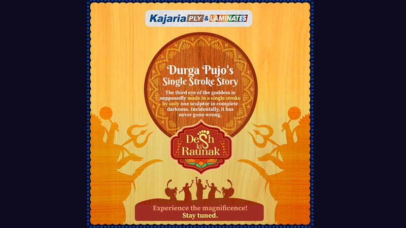 Kajaria Ply & Laminates launches #DeshKiRaunak campaign