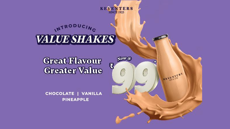 Keventers launches pocket-friendly Value Shakes at just Rs 99