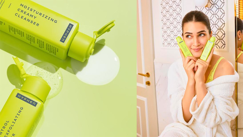 Kriti Sanon launches cleansers from HYPHEN skincare brand