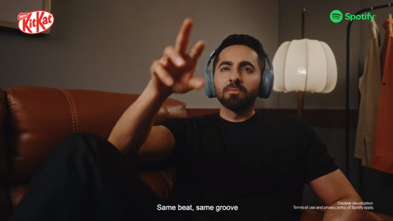 Kitkat and Spotify launch new campaign with Ayushmann Khurrana