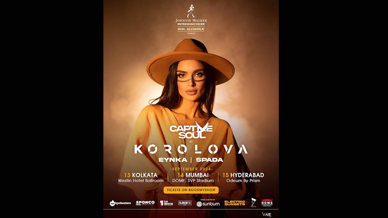 Techno-sensation Korolova announces her return to India with the Electric Sunsets Tour