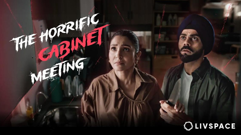 Anushka Sharma & Virat Kohli partner with ‘Unseen’ for Livspace’s spooktacular campaign