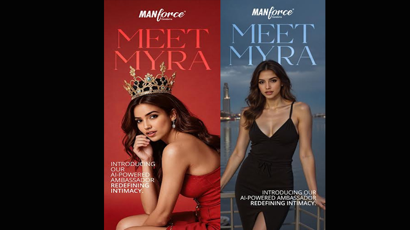 Manforce Condoms unveils virtual muse Myra as brand star