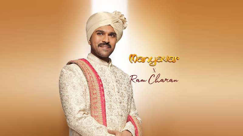 Manyavar welcomes Ram Charan to the family as its new brand ambassador