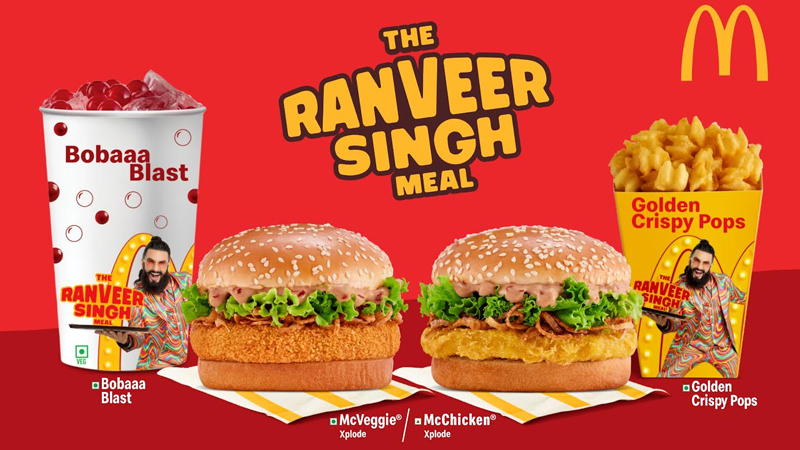 Ranveer Singh’s McDonald’s meal launches across North and East India