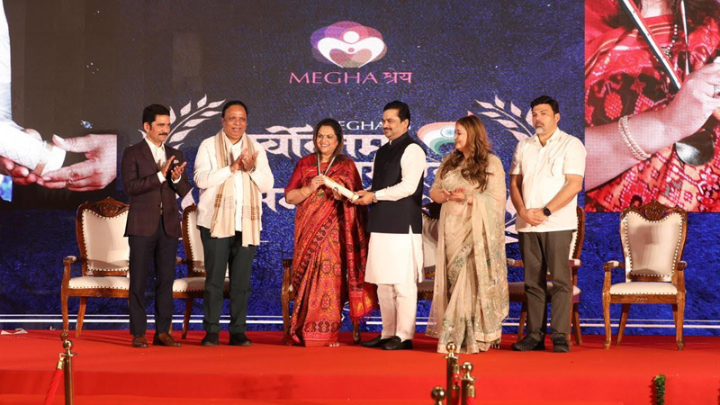Meghashrey Foundation honours Navika Kumar with Sarvottam Nagrik Sanman 2025