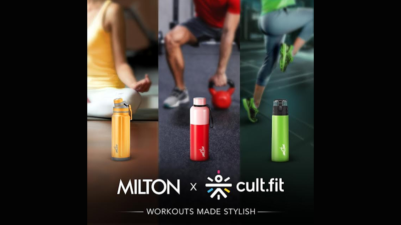 Milton, a trailblazer in home essentials announced its strategic partnership with cult.fit