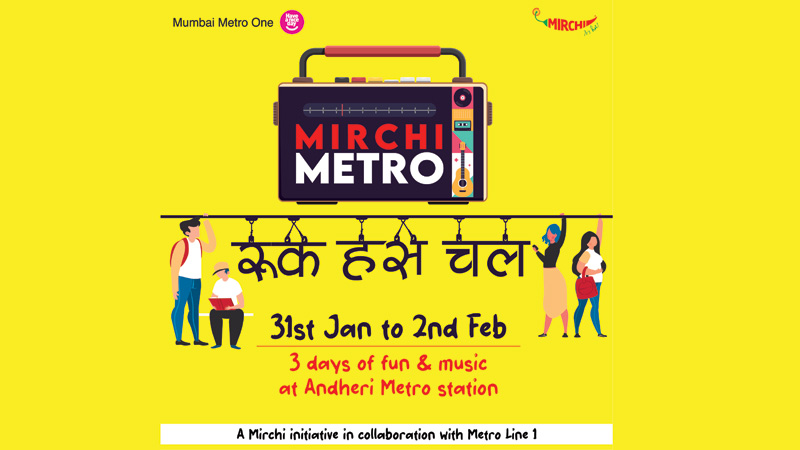 Mirchi Metro takeover: Mumbai’s Andheri Metro Station becomes the epicentre of entertainment