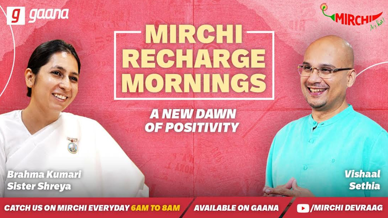 Mirchi Recharge Mornings guides listeners toward a positive start