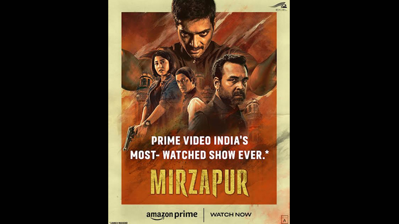 Mirzapur season three becomes the most-watched show ever on Prime Video in India