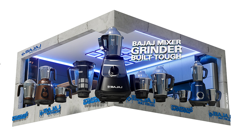 Bajaj unveils eyecatching 3D anamorphic hoarding in Bangalore