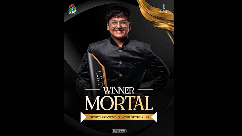 Mortal wins ‘Content Creator of the Year’ at Esports Awards 2024