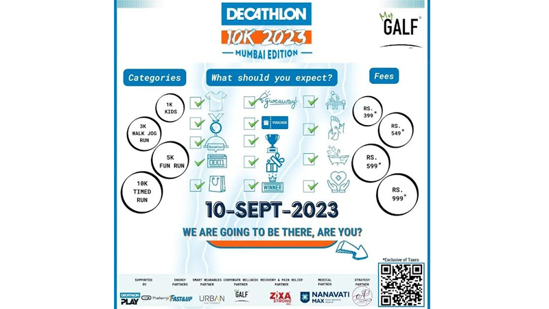 MyGALF partners with Decathlon as corporate wellness partner for flagship running event