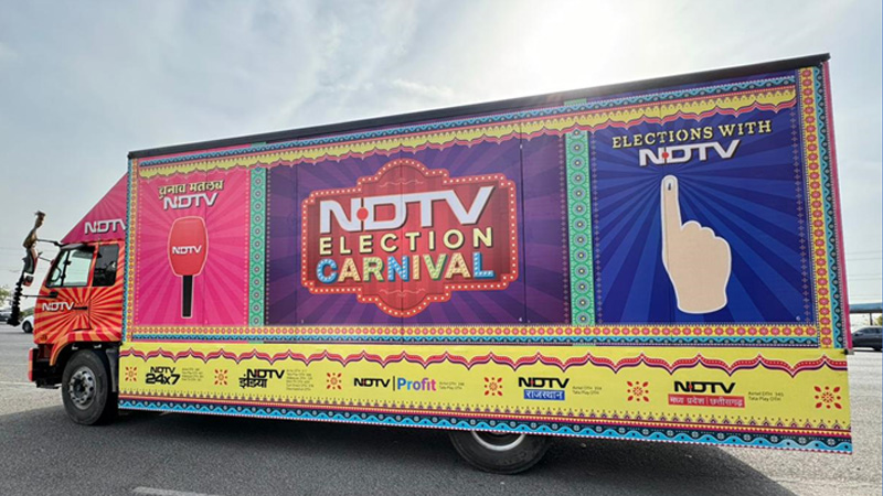 NDTV unveils ‘The Election Carnival’ for Lok Sabha Elections 2024