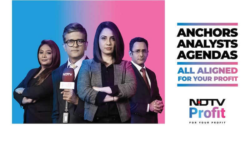 NDTV Profit sharpens focus with new identity ‘For Your Profit’