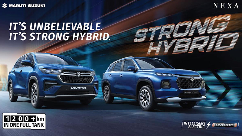 Maruti Suzuki spotlights hybrid technology in a new campaign