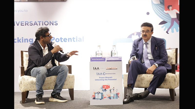 Sehgal outlines Prasar Bharati’s future at IAA industry meet in Mumbai