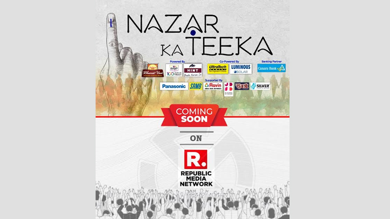Republic Media Network Unveils Groundbreaking Pre-Election Campaign: “Nazar Ka Tikka – Vote Jaroor Kare!”