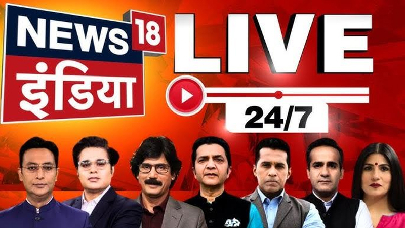 Breaking News18 tops charts with highest hindi news viewership