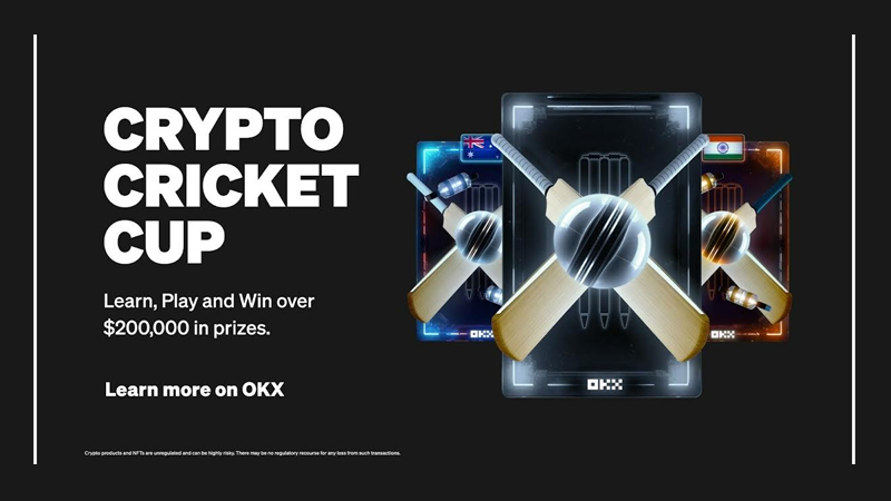 OKX’s Crypto Cricket Cup offers $200k prizes for fans