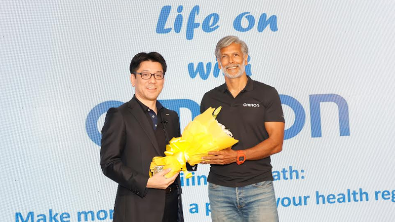 OMRON Healthcare India partners with Milind Soman for BP monitoring awareness