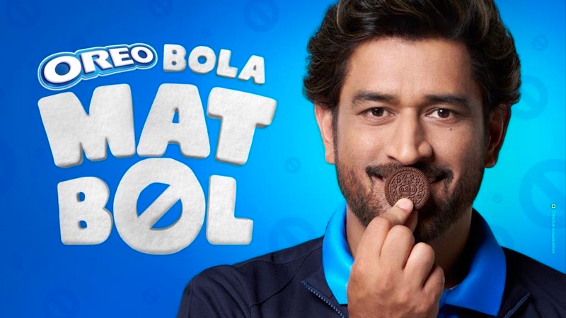 Oreo and MS Dhoni ssshhhing a billion cricket fans ahead of World Cup, say “Don’t jinx it”