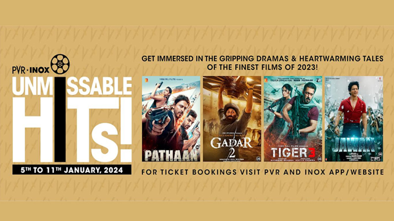 PVR INOX brings UNMISSABLE HITS Film Festival