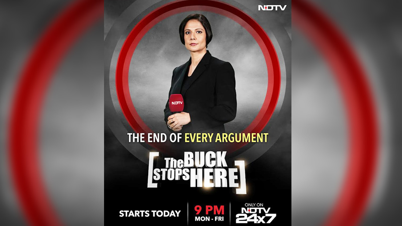 NDTV launches ‘The Buck Stops Here’ with Padmaja Joshi