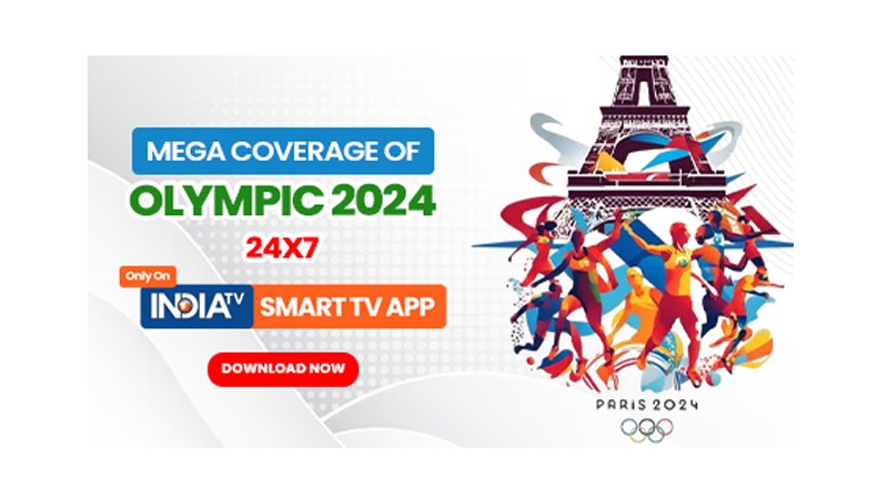 India TV brings 24×7 news coverage stream of Paris Olympics 2024 on CTV