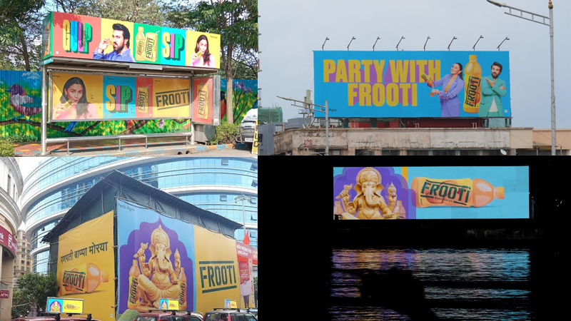 Parle Agro unleashes OOH campaign for Frooti storytelling