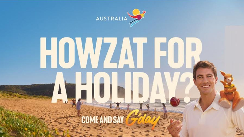 Pat Cummins and Ruby the Kangaroo invite Indian fans to “Come and Say G’day”